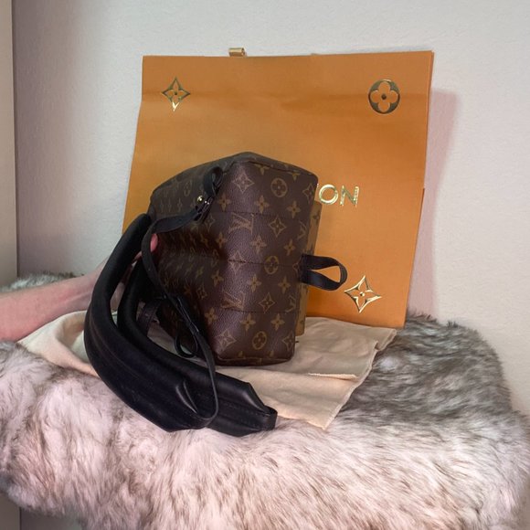 Louis Vuitton Vintage - Monogram Reverse Palm Springs PM Backpack - Brown - Canv - Picture 4 of 7